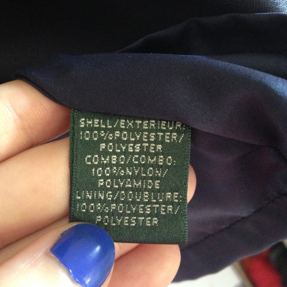 Ralph Lauren Navy Blue Formal Dress - Picture 8 of 8